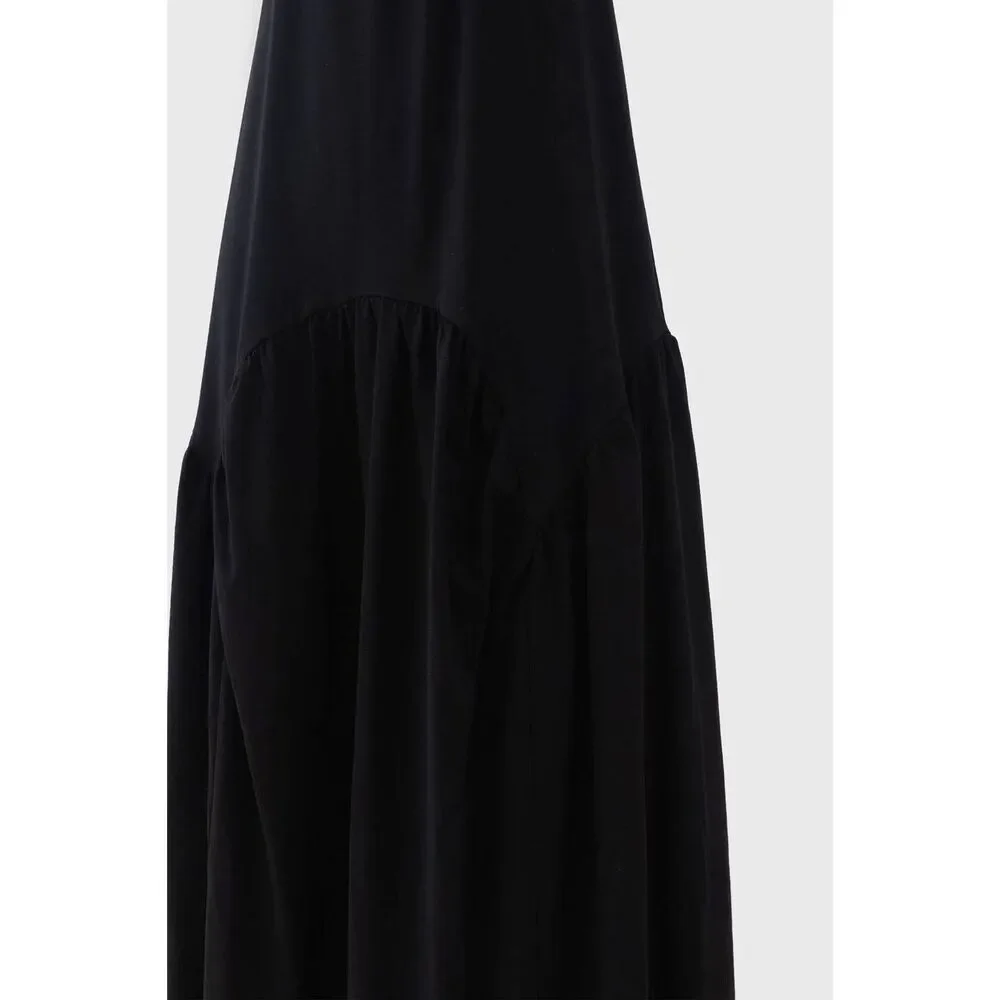 Killstar Demise Flowing Maxi Dress with Pentagram Strap Detailing - Picture 5 of 7